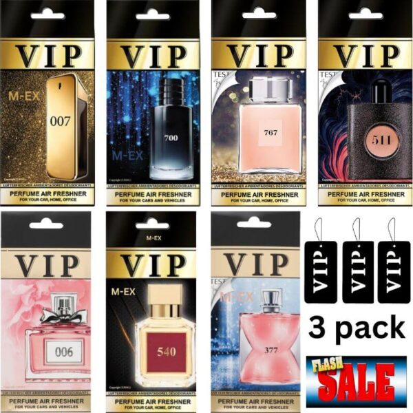 NEW VIP Car Air Freshener Luxury Fragrance Perfume Vehicle Home