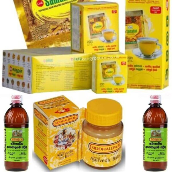 NATURAL SAMAHAN AYURVEDIC HERBAL TEA & SIDDHALEPA